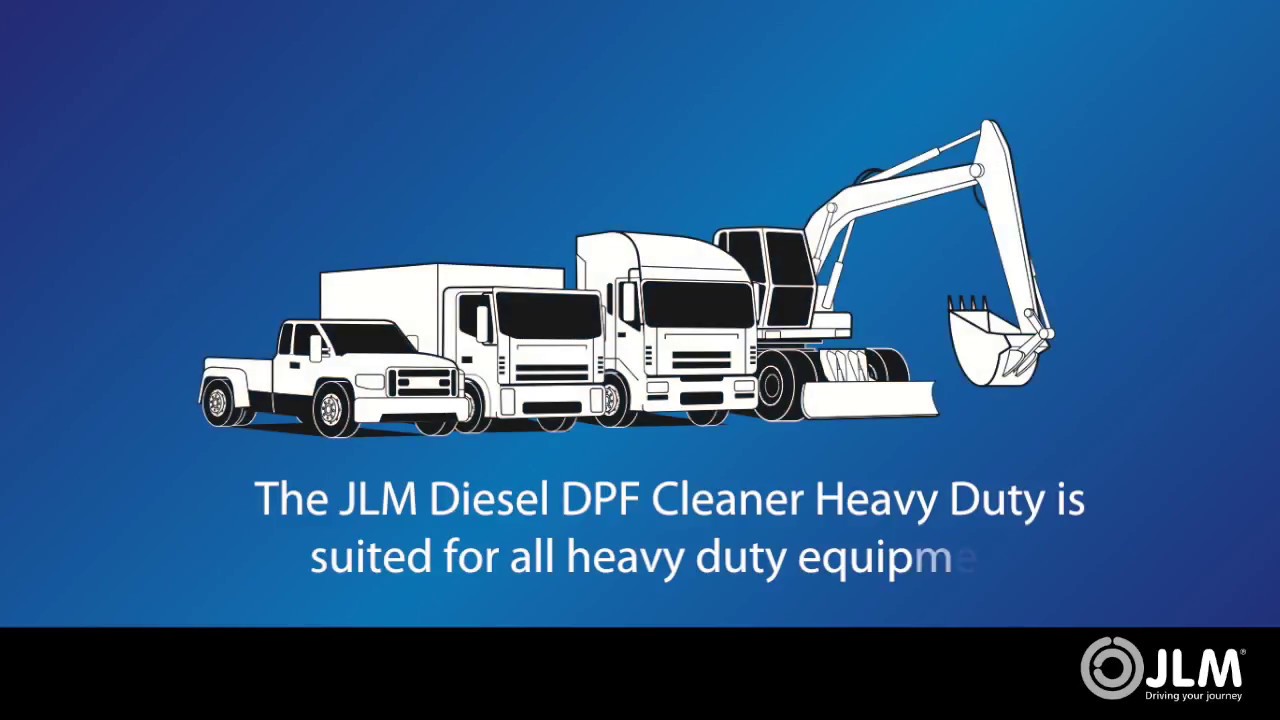 JLM Heavy Duty DPF Cleaner for trucks and machinery | J02215 - DPF Cleaning truck diesel additive
